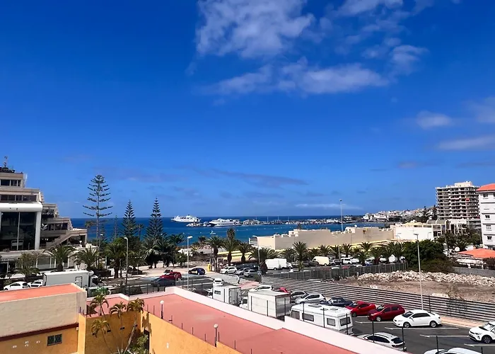 Seaview And Sunset Cristianos Appartement